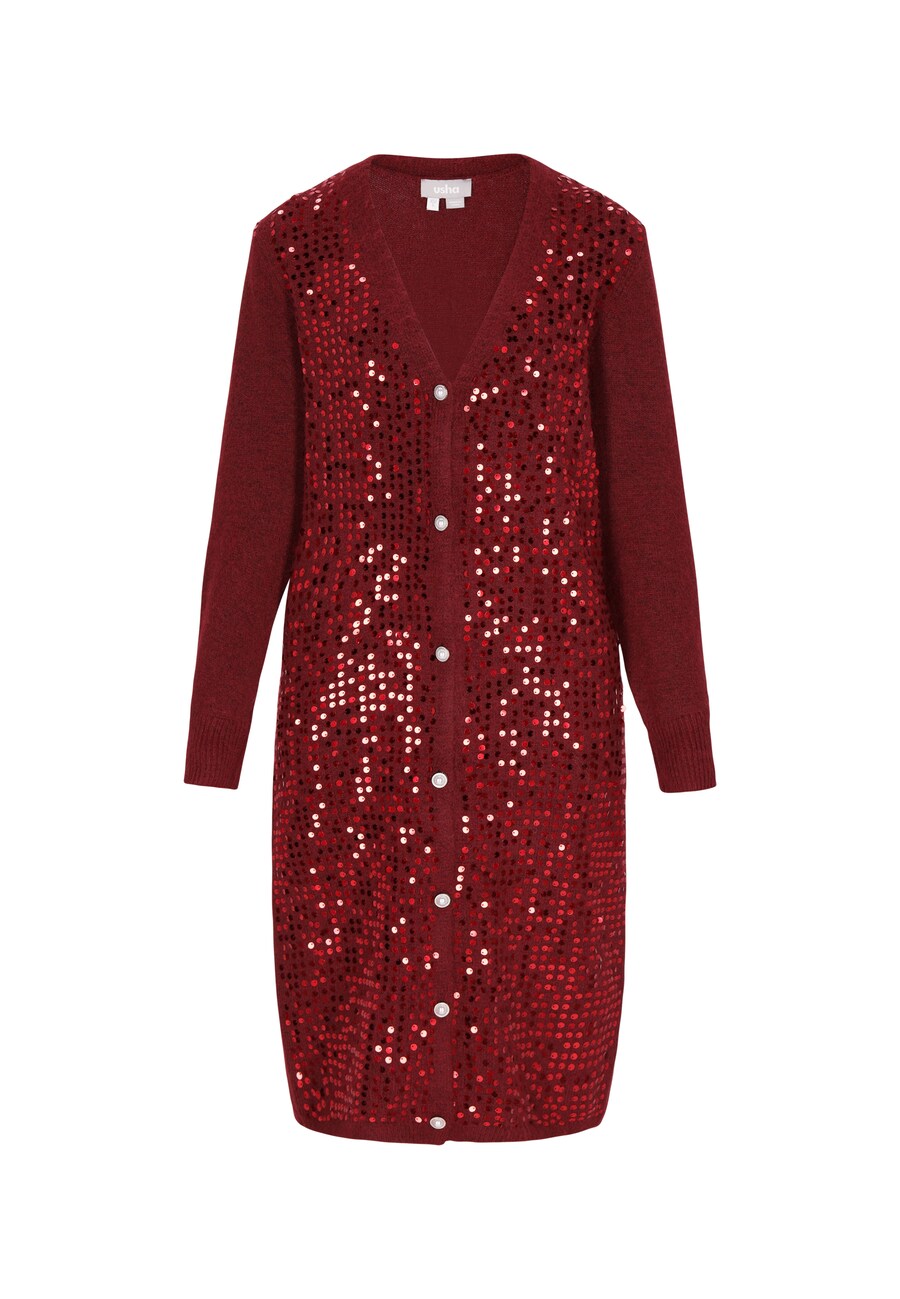 Вязаный кардиган Usha, Cherry Red
Вязаный кардиган Usha, Cherry Red