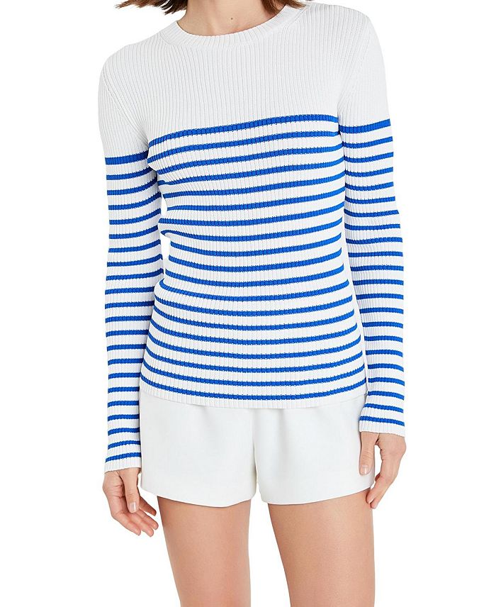 Женский вязаный топ с длинным рукавом в полоску English Factory, мультиколор
Женский вязаный топ с длинным рукавом в полоску English Factory, мультиколор