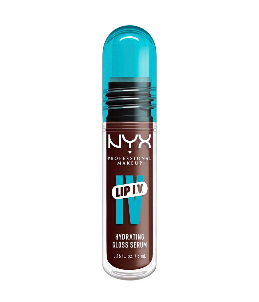 Блеск для губ NYX Professional Makeup Lip I.V. Hydrating Gloss Serum, Mocha Me Wet, 5 ml
Блеск для губ NYX Professional Makeup Lip I.V. Hydrating Gloss Serum, Mocha Me Wet, 5 ml