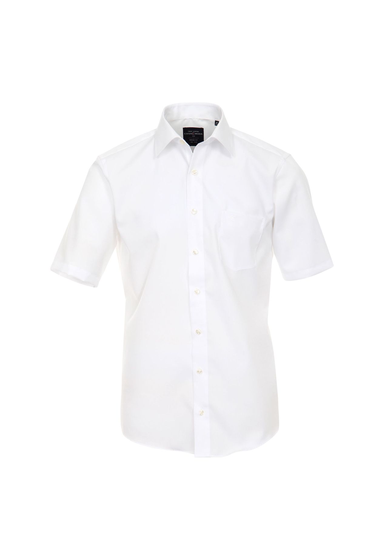 Мужская деловая рубашка с короткими рукавами, однотонная, современного кроя CASAMODA, цвет Champagner
Мужская деловая рубашка с короткими рукавами, однотонная, современного кроя CASAMODA, цвет Champagner