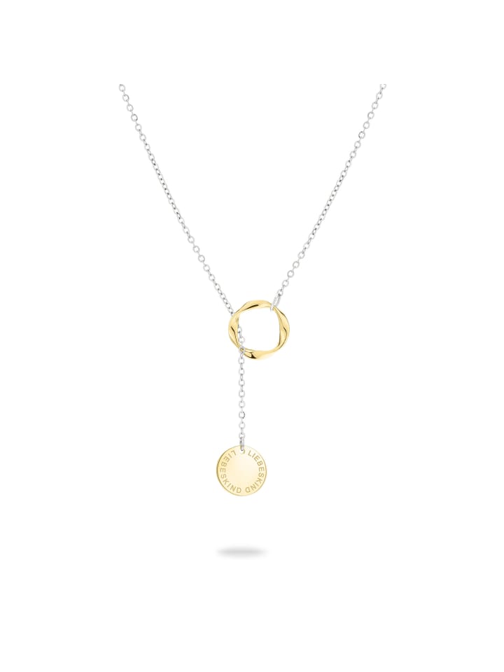 LIEBESKIND BERLIN Колье «The Organic Twist» в двухцветном исполнении из серебра и золота
LIEBESKIND BERLIN Колье «The Organic Twist» в двухцветном исполнении из серебра и золота