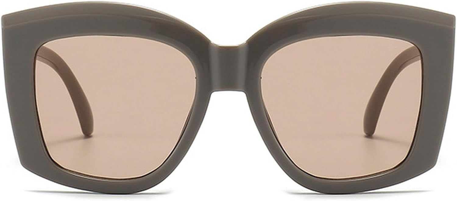 Винтажные солнцезащитные очки «кошачий глаз» большого размера для женщин, квадратная форма, ретро-очки в крупной оправе, женские солнцезащитные очки mincl, Green Champagne
Винтажные солнцезащитные очки «кошачий глаз» большого размера для женщин, квадратная форма, ретро-очки в крупной оправе, женские солнцезащитные очки mincl, Green Champagne