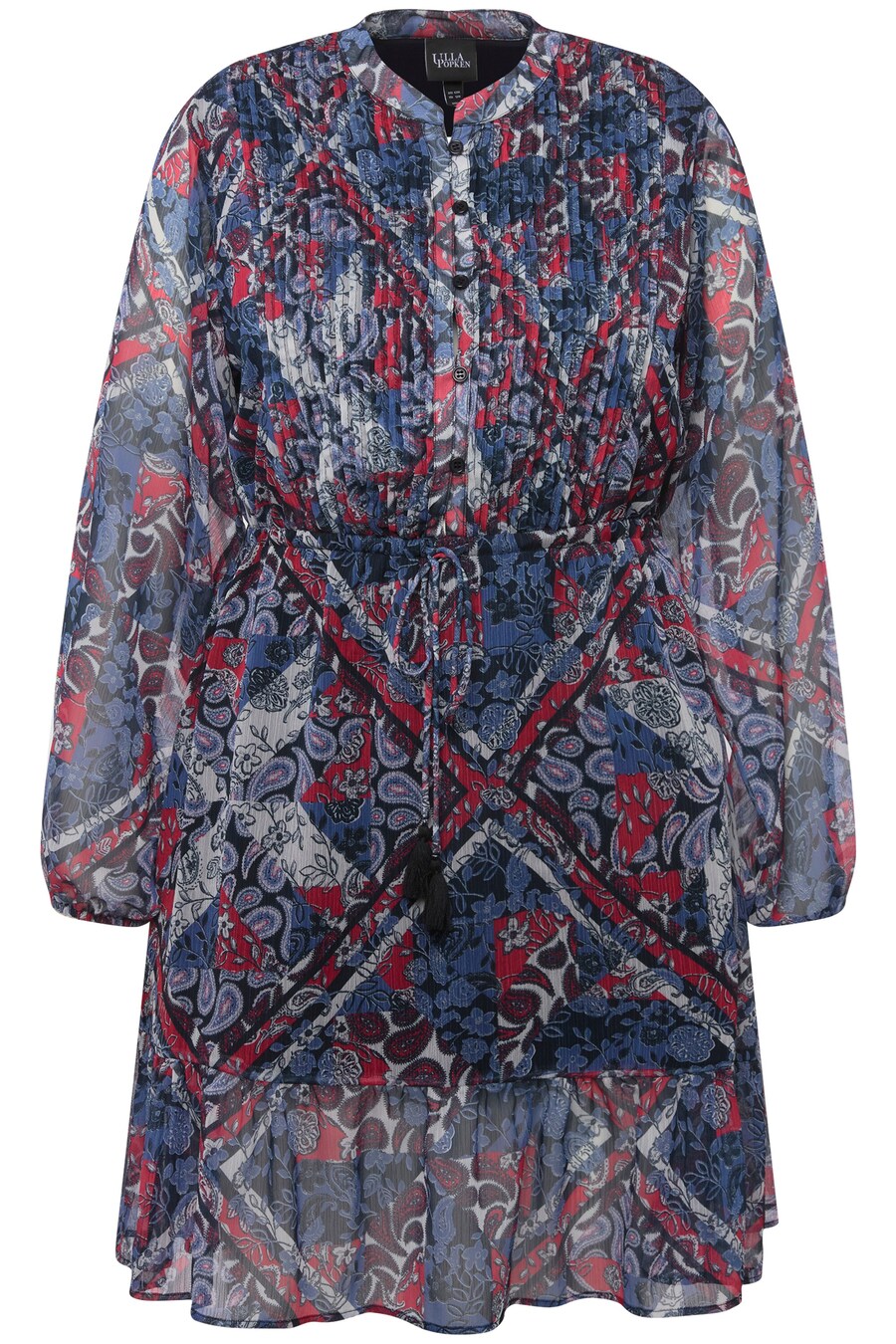 Платье-рубашка Ulla Popken, marine blue
Платье-рубашка Ulla Popken, marine blue