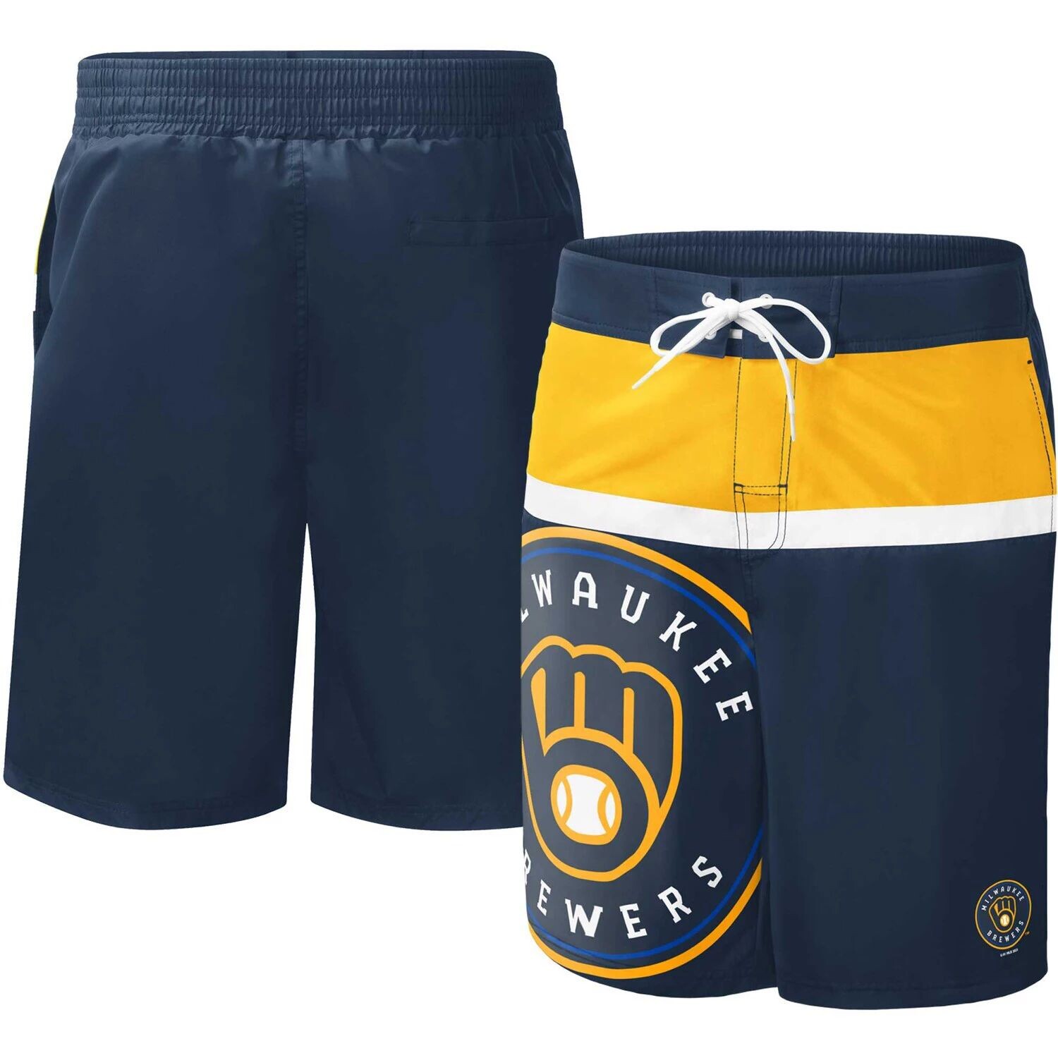Мужские спортивные шорты для плавания Carl Banks Navy Milwaukee Brewers Sea Wind G-III
Мужские спортивные шорты для плавания Carl Banks Navy Milwaukee Brewers Sea Wind G-III