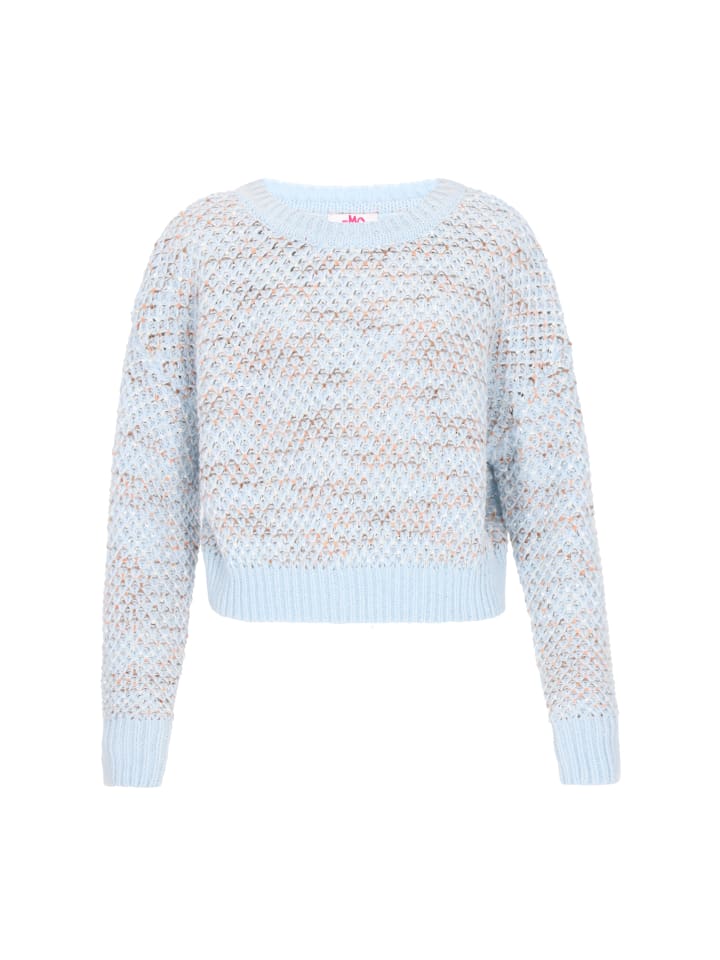 Женский свитер в цвете синий меланж myMo
Женский свитер в цвете синий меланж myMo