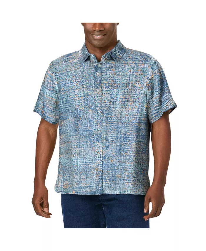 Мужская повседневная рубашка с коротким рукавом The No-Tuck KingSize, мультиколор
Мужская повседневная рубашка с коротким рукавом The No-Tuck KingSize, мультиколор