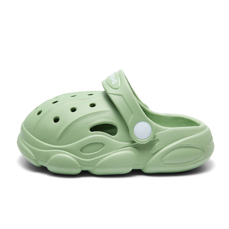 Детские тапочки с легкой амортизацией, нескользящие, детские FCMM, зеленый