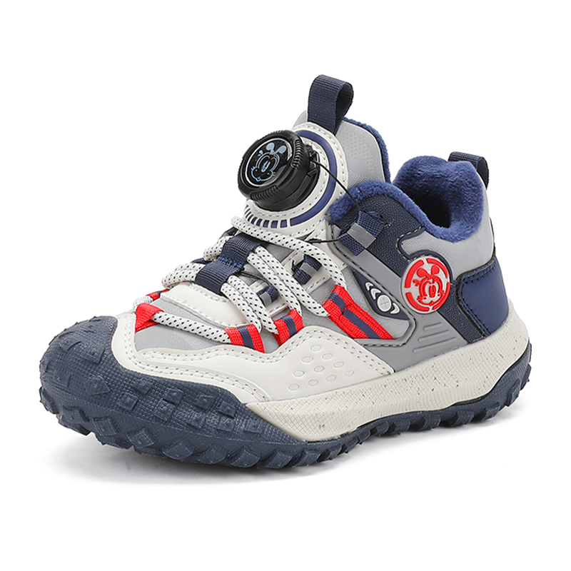 Детские повседневные нескользящие кроссовки Kids' BOBDOG, серый 
Детские повседневные нескользящие кроссовки Kids' BOBDOG, серый