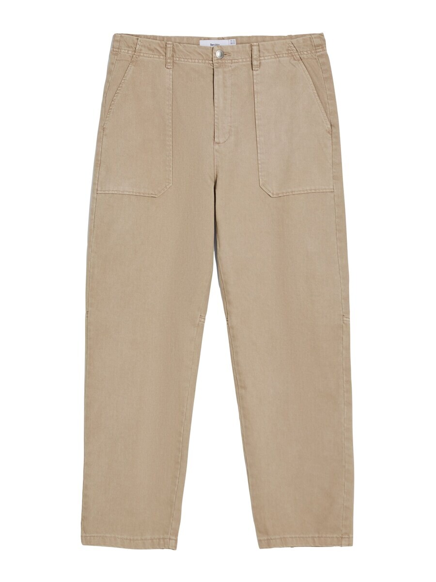 Свободные брюки Bershka, светло-коричневый
Свободные брюки Bershka, светло-коричневый