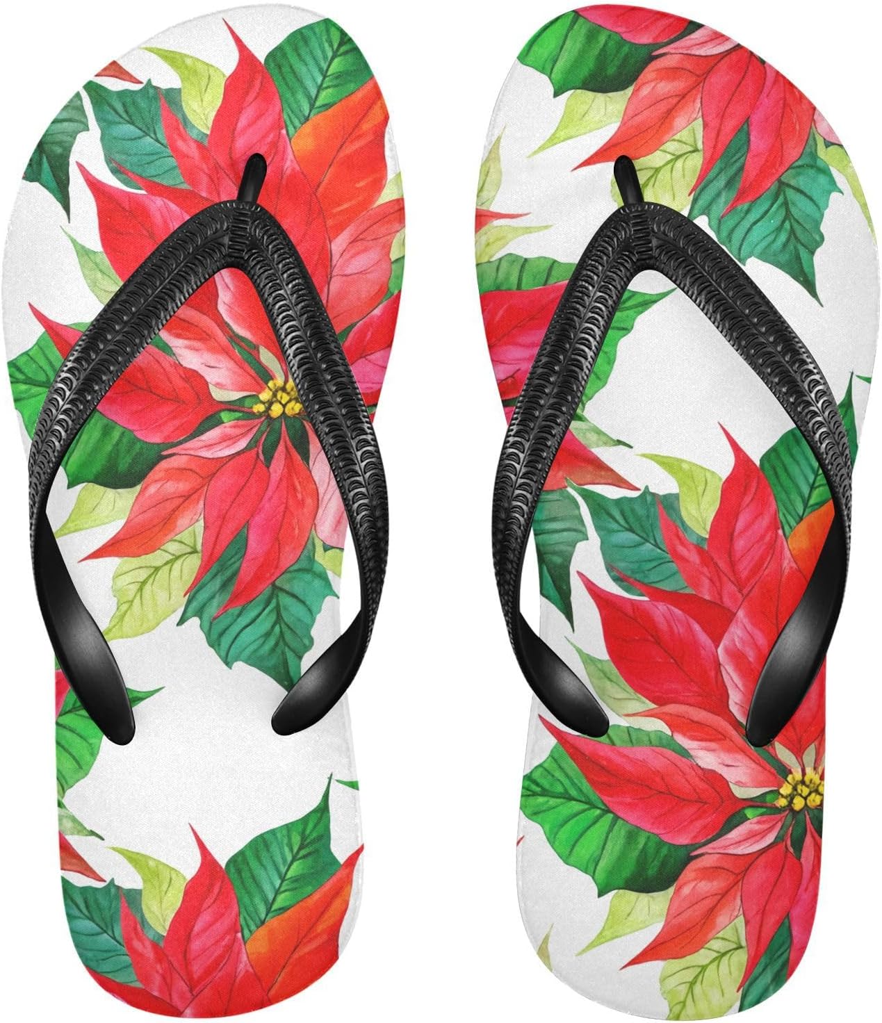 Тапочки с листьями пуансеттии белого цвета, пляжные шлепанцы, резиновые нескользящие летние сандалии для мужчин и женщин Sinestour
Тапочки с листьями пуансеттии белого цвета, пляжные шлепанцы, резиновые нескользящие летние сандалии для мужчин и женщин Sinestour