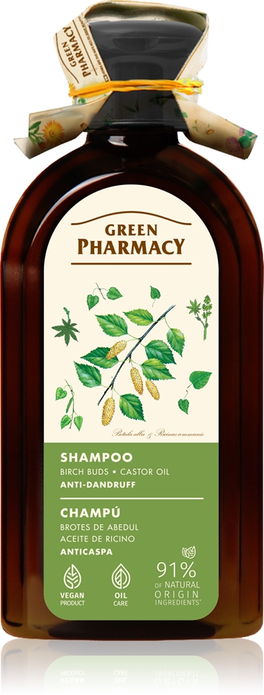 Шампунь против перхоти с березовыми почками и маслом кастрол Green Pharmacy, 350 мл
Шампунь против перхоти с березовыми почками и маслом кастрол Green Pharmacy, 350 мл