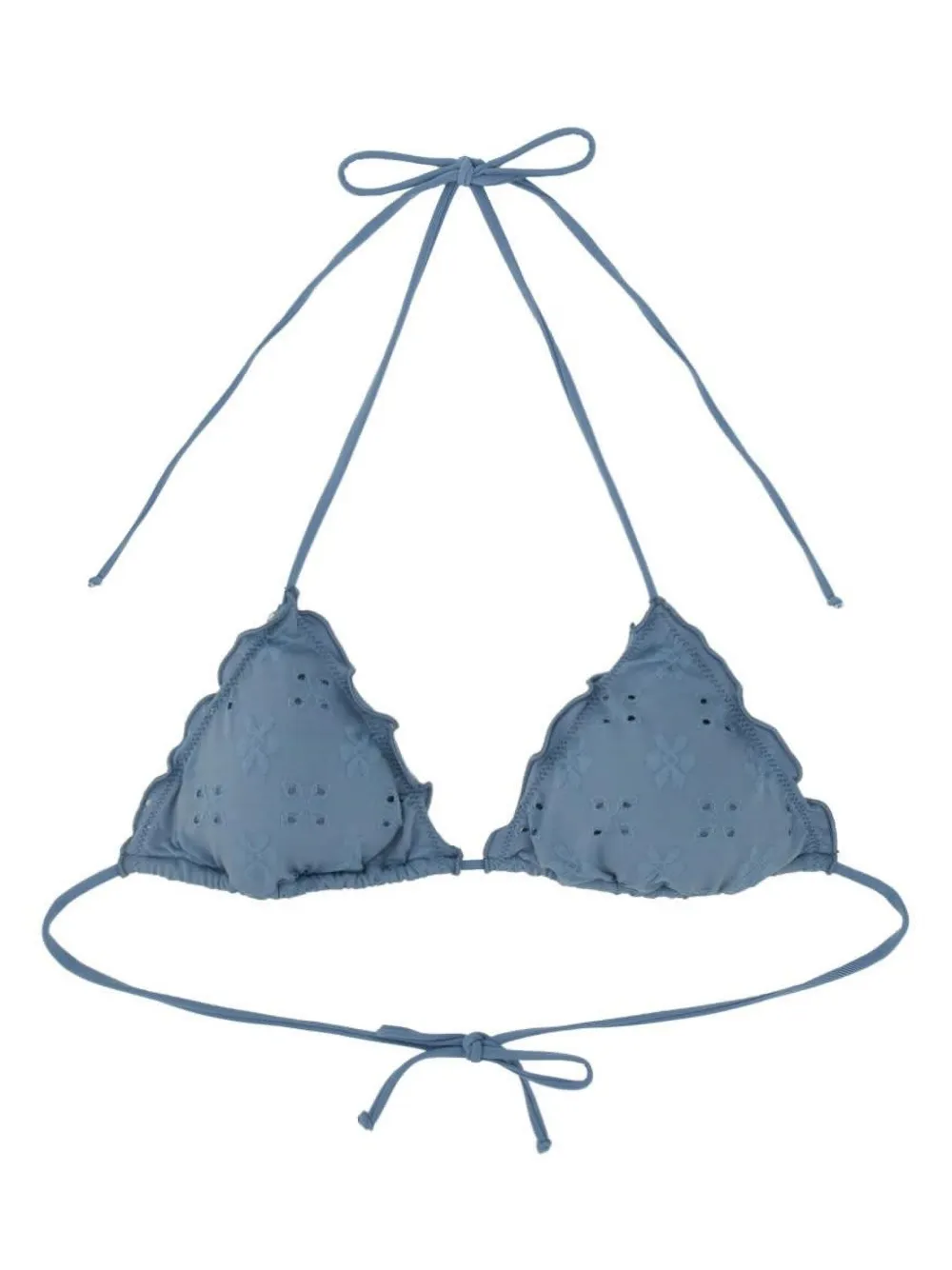 Верх бикини с вышитыми люверсами и оборками MC2 SAINT BARTH, синий
Верх бикини с вышитыми люверсами и оборками MC2 SAINT BARTH, синий