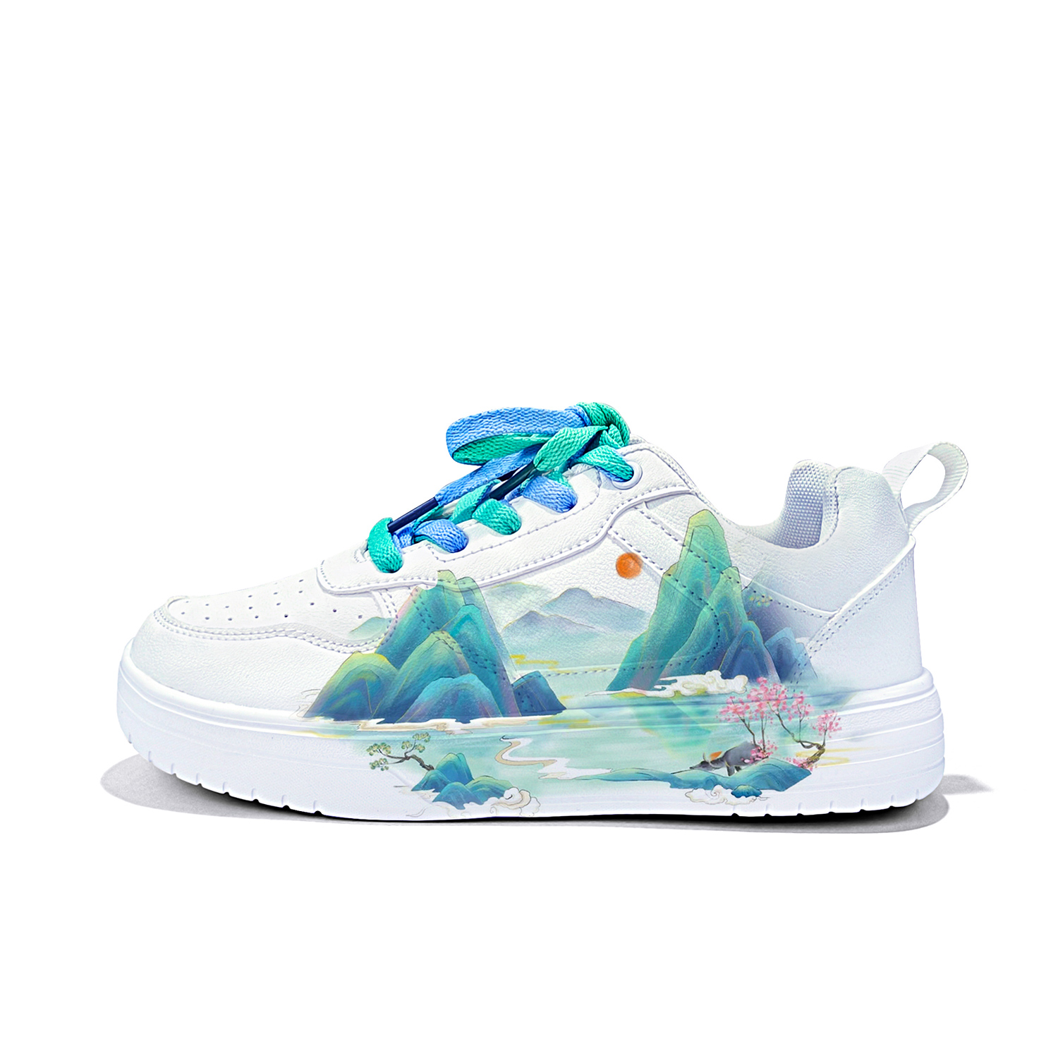 Cold cicadas yesterday Легкие и дышащие лоу-топы для скейтбординга унисекс белые с китайским пейзажем в стиле модной живописи ZLA5033D
Cold cicadas yesterday Легкие и дышащие лоу-топы для скейтбординга унисекс белые с китайским пейзажем в стиле модной живописи ZLA5033D