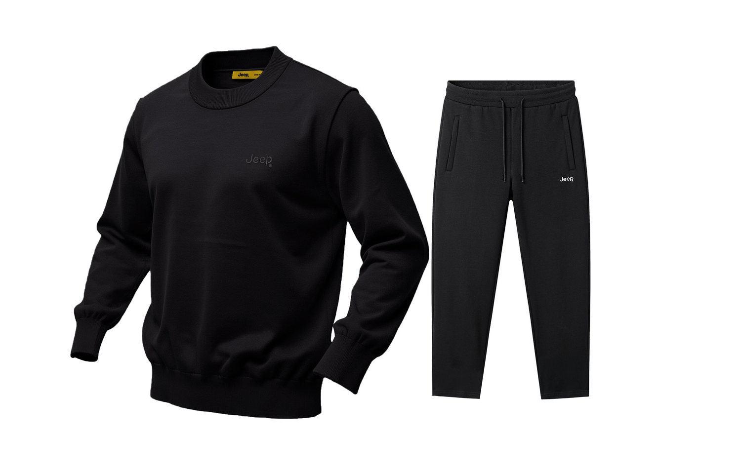 Коллекция Luxury Cowboy, повседневная спортивная одежда унисекс Jeep, черный long-sleeved shirt+черный fleece-lined casual pants
Коллекция Luxury Cowboy, повседневная спортивная одежда унисекс Jeep, черный long-sleeved shirt+черный fleece-lined casual pants