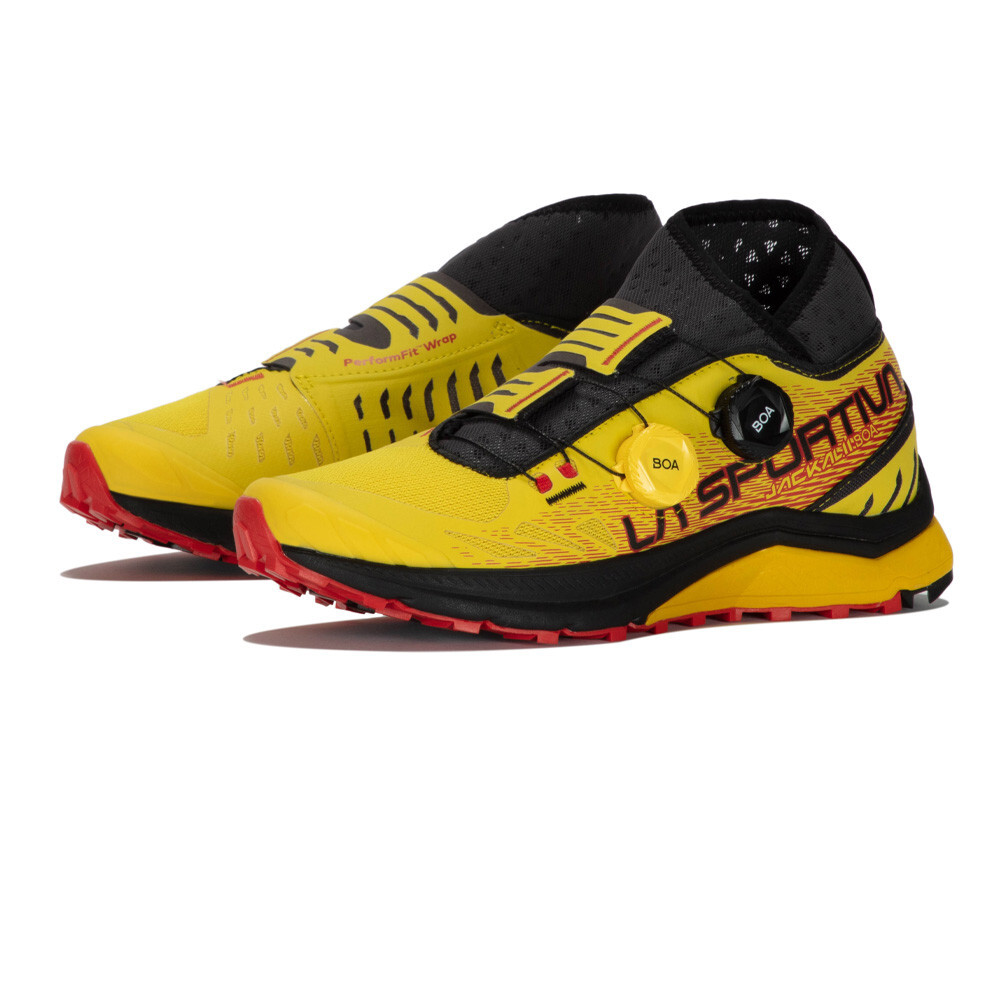 Кроссовки для бега La Sportiva Jackal II BOA Trail, желтый
Кроссовки для бега La Sportiva Jackal II BOA Trail, желтый