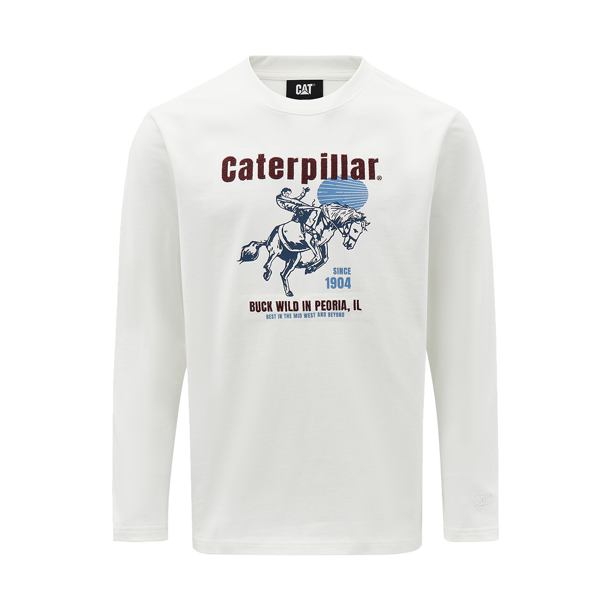 Футболка мужская Crew Neck CAT, белый
Футболка мужская Crew Neck CAT, белый