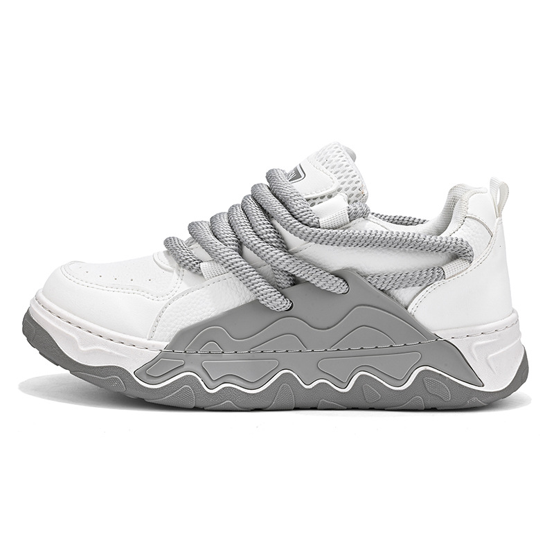 Beerus Кроссовки для скейтбординга мужские, белые, серые
Beerus Кроссовки для скейтбординга мужские, белые, серые