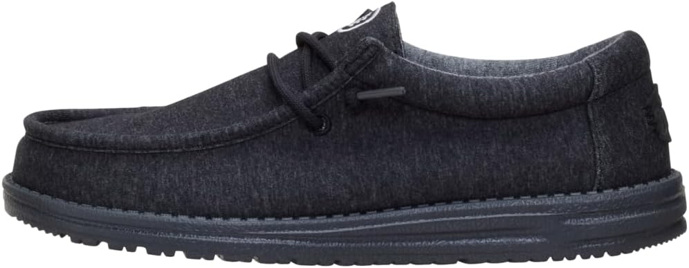 Мужские слипоны HEYDUDE Wally Stretch из джерси, Легкие и удобные туристические лоферы с эластичными шнурками, черный
Мужские слипоны HEYDUDE Wally Stretch из джерси, Легкие и удобные туристические лоферы с эластичными шнурками, черный