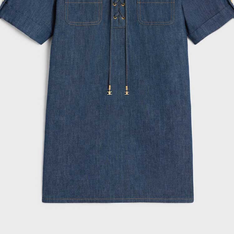 Платье Celine с короткими рукавами, темно-синий
Платье Celine с короткими рукавами, темно-синий