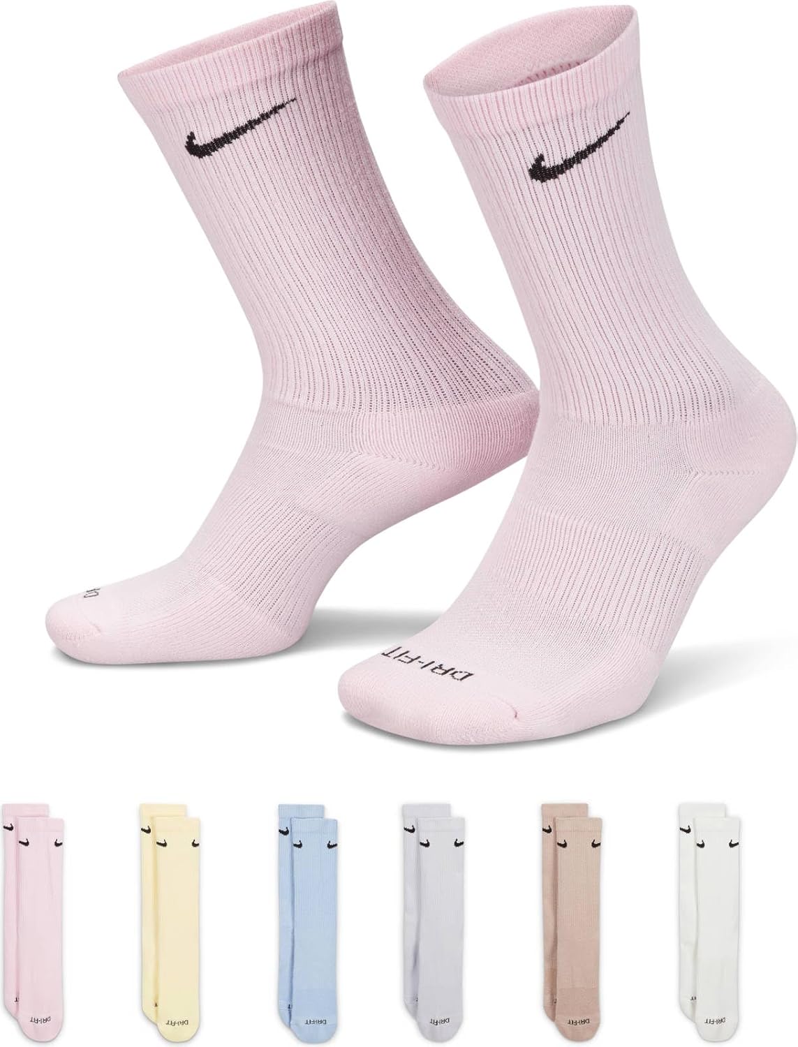 Носки NIKE Performance Cushion Crew с сумкой (6 пар), Assorted Multi, Muted Tones
Носки NIKE Performance Cushion Crew с сумкой (6 пар), Assorted Multi, Muted Tones