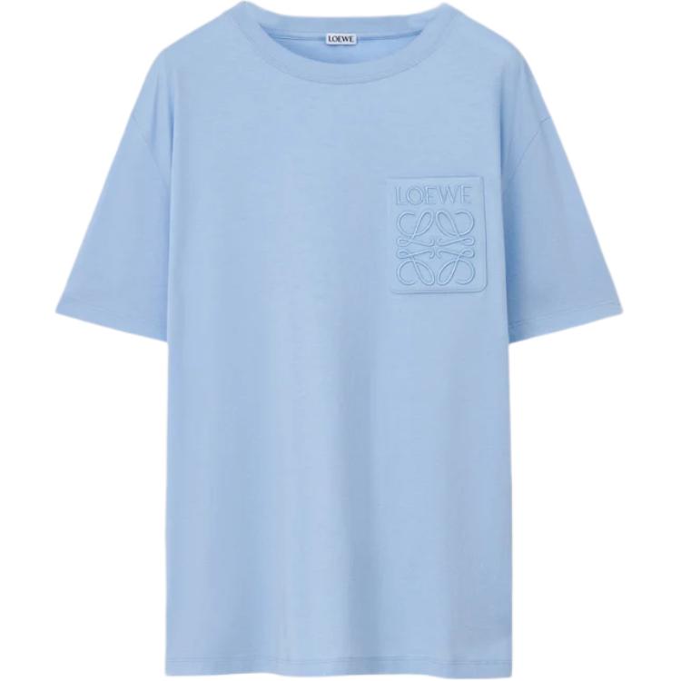 Футболка с вышитым логотипом LOEWE, синий
Футболка с вышитым логотипом LOEWE, синий