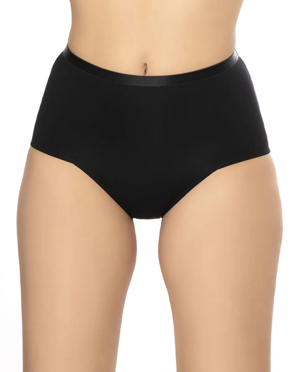 Черные высокие трусики Felina, чёрный
Черные высокие трусики Felina, чёрный