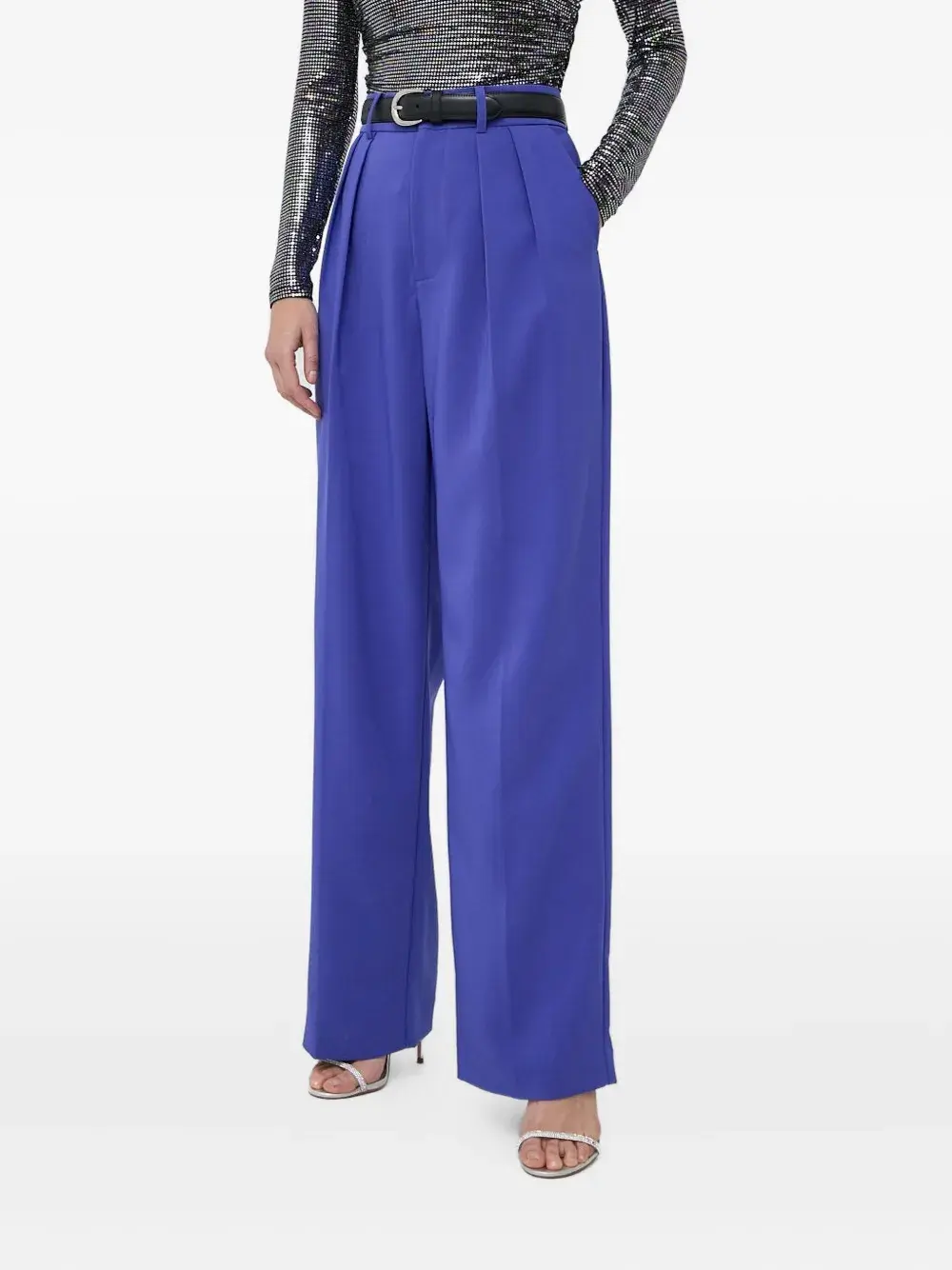 Брюки со складками Custommade, синий
Брюки со складками Custommade, синий