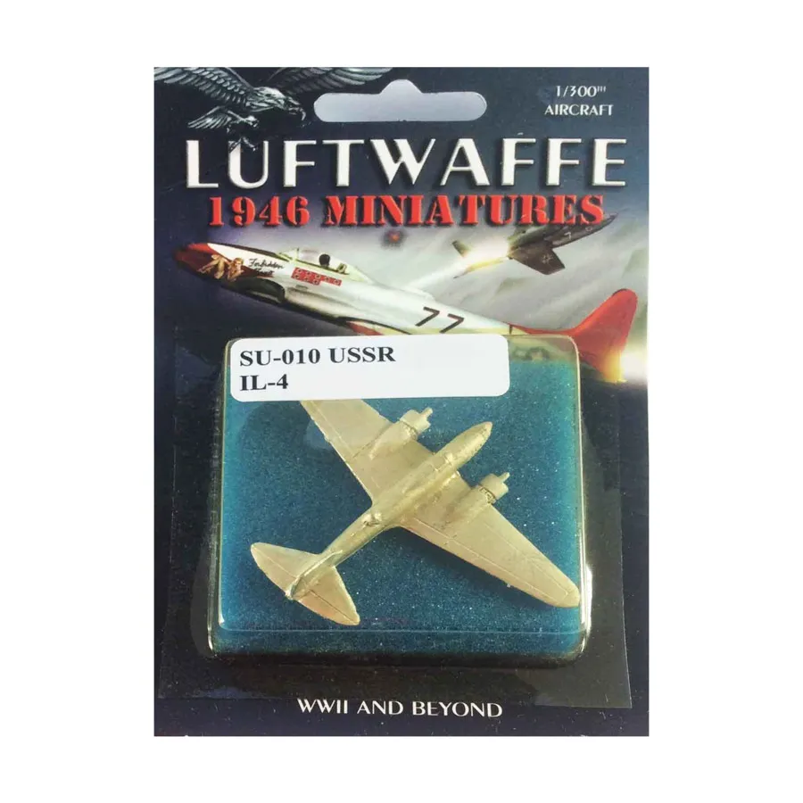 Ил-4, Luftwaffe 1946 Miniatures - Soviet Union (1:300)
Ил-4, Luftwaffe 1946 Miniatures - Soviet Union (1:300)