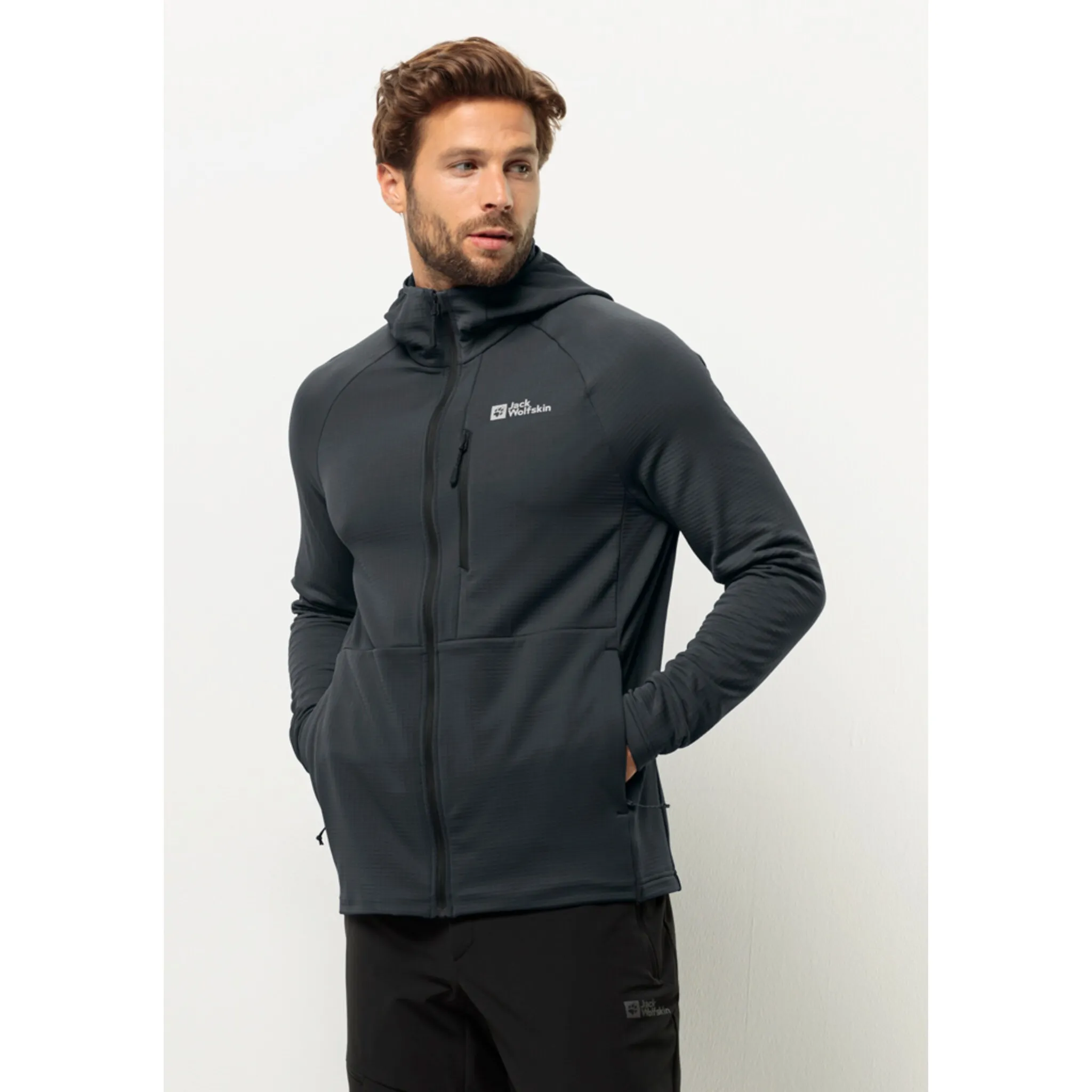 Флисовая куртка Jack Wolfskin с капюшоном "KOLBENBERG HOODED FZ M", с капюшоном, цвет Phantom
Флисовая куртка Jack Wolfskin с капюшоном "KOLBENBERG HOODED FZ M", с капюшоном, цвет Phantom