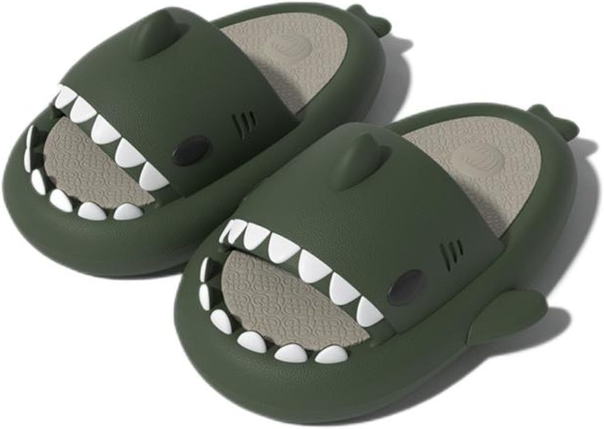 Оригинальные сланцы Zureto Shark, унисекс с изображением акулы, новые домашние тапочки Cloud Shark для спа, сандалии, коричневый
Оригинальные сланцы Zureto Shark, унисекс с изображением акулы, новые домашние тапочки Cloud Shark для спа, сандалии, коричневый