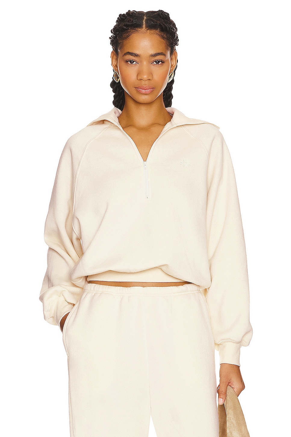 Пуловер layne с застежкой-молнией на половину длины Wellbeing + Beingwell, белый
Пуловер layne с застежкой-молнией на половину длины Wellbeing + Beingwell, белый