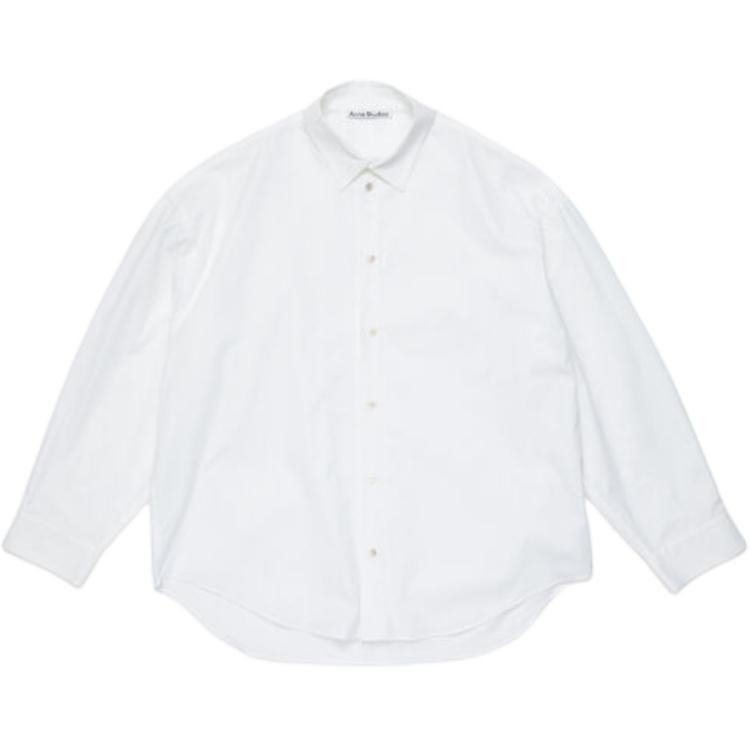 Длинная рубашка с длинными рукавами на пуговицах Acne Studios, белая
Длинная рубашка с длинными рукавами на пуговицах Acne Studios, белая