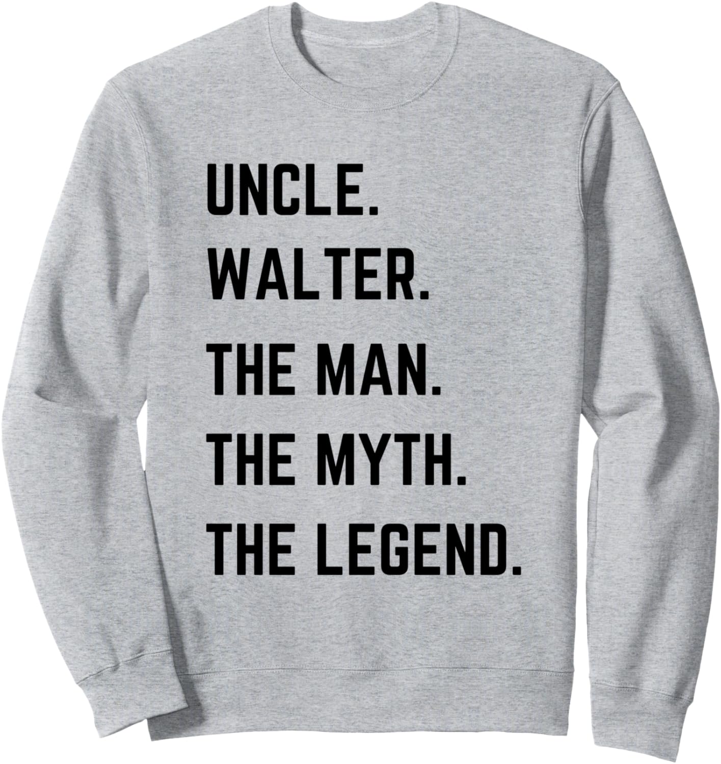 Толстовка ко Дню отца «Дядя Уолтер: Человек, Миф, Легенда» Uncle The Man The Myth The Legend Mens Gifts, серый
Толстовка ко Дню отца «Дядя Уолтер: Человек, Миф, Легенда» Uncle The Man The Myth The Legend Mens Gifts, серый