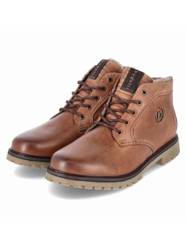 Ботинки с теплой подкладкой коричневого цвета Bugatti
Ботинки с теплой подкладкой коричневого цвета Bugatti