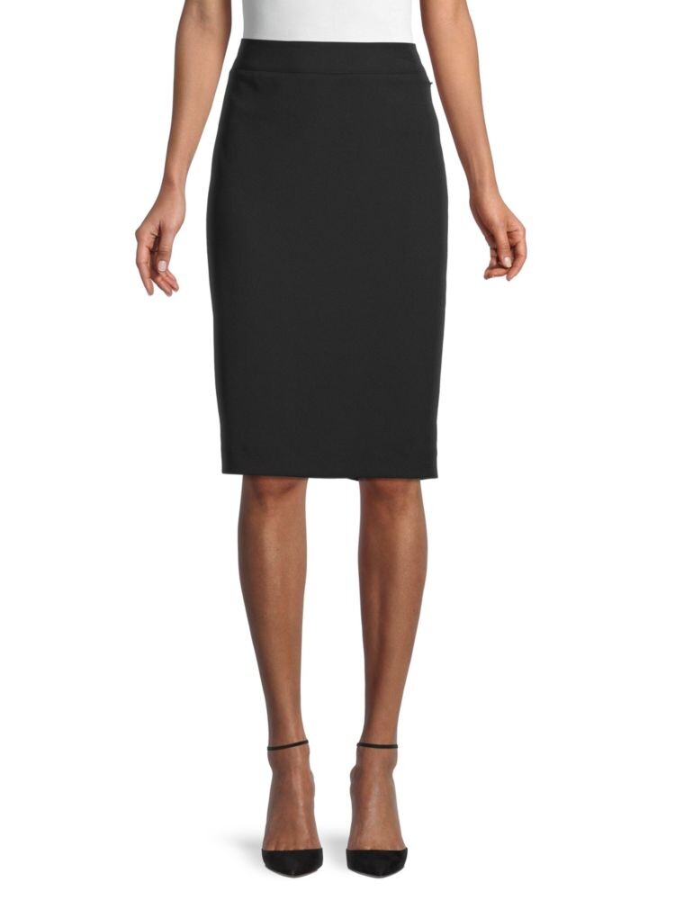 Однотонная юбка-карандаш Dkny, черный
Однотонная юбка-карандаш Dkny, черный
