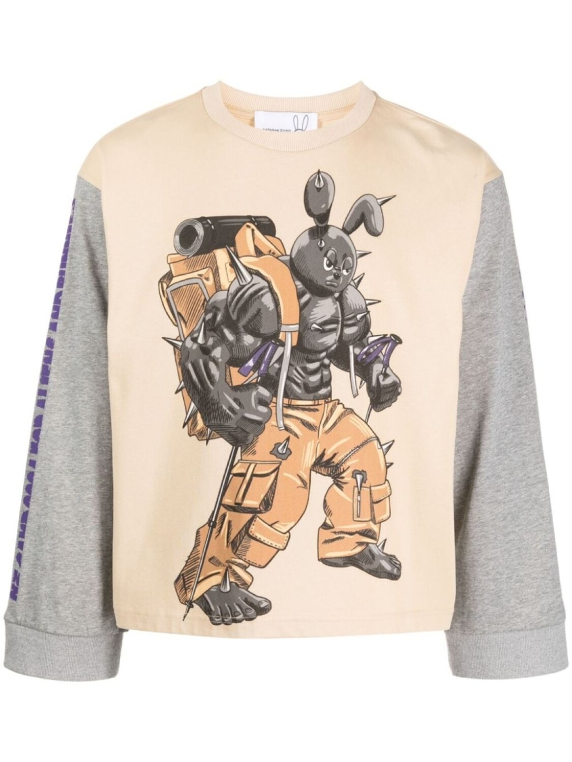 Natasha Zinko футболка с контрастными рукавами, нейтральный цвет
Natasha Zinko футболка с контрастными рукавами, нейтральный цвет