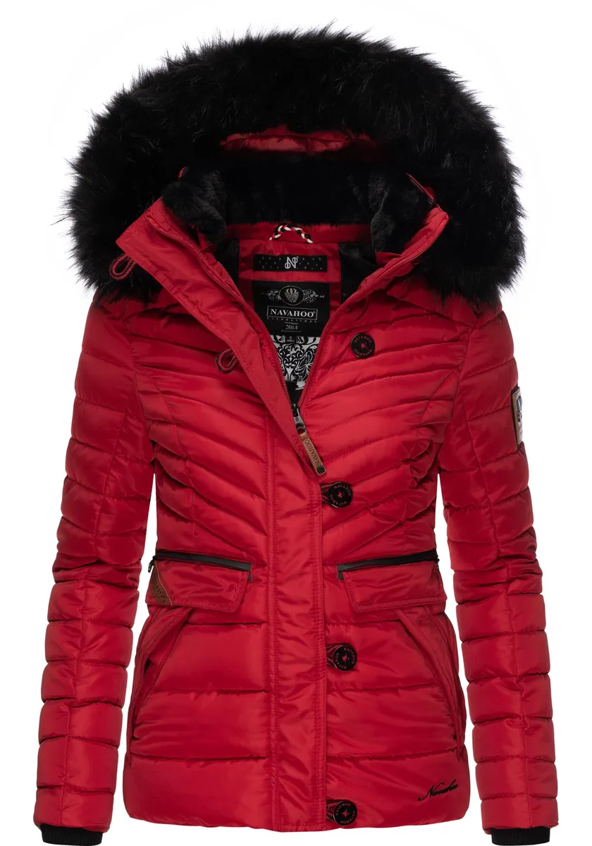 Зимняя куртка Наваху "Wisteriaa", с капюшоном, стеганая куртка на теплой подкладке, с капюшоном из искусственного меха Navahoo, красный
Зимняя куртка Наваху "Wisteriaa", с капюшоном, стеганая куртка на теплой подкладке, с капюшоном из искусственного меха Navahoo, красный
