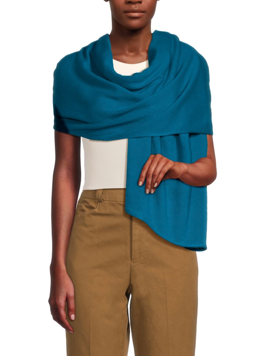 Кашемировый шарф Portolano, синий
Кашемировый шарф Portolano, синий