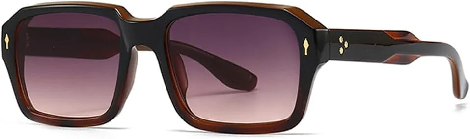 Ретро-заклёпки, мужские панк-солнцезащитные очки с градиентным переходом цвета, женские солнцезащитные очки цвета зелёного чая HVTVTLA, Black Tea Gray Pink
Ретро-заклёпки, мужские панк-солнцезащитные очки с градиентным переходом цвета, женские солнцезащитные очки цвета зелёного чая HVTVTLA, Black Tea Gray Pink