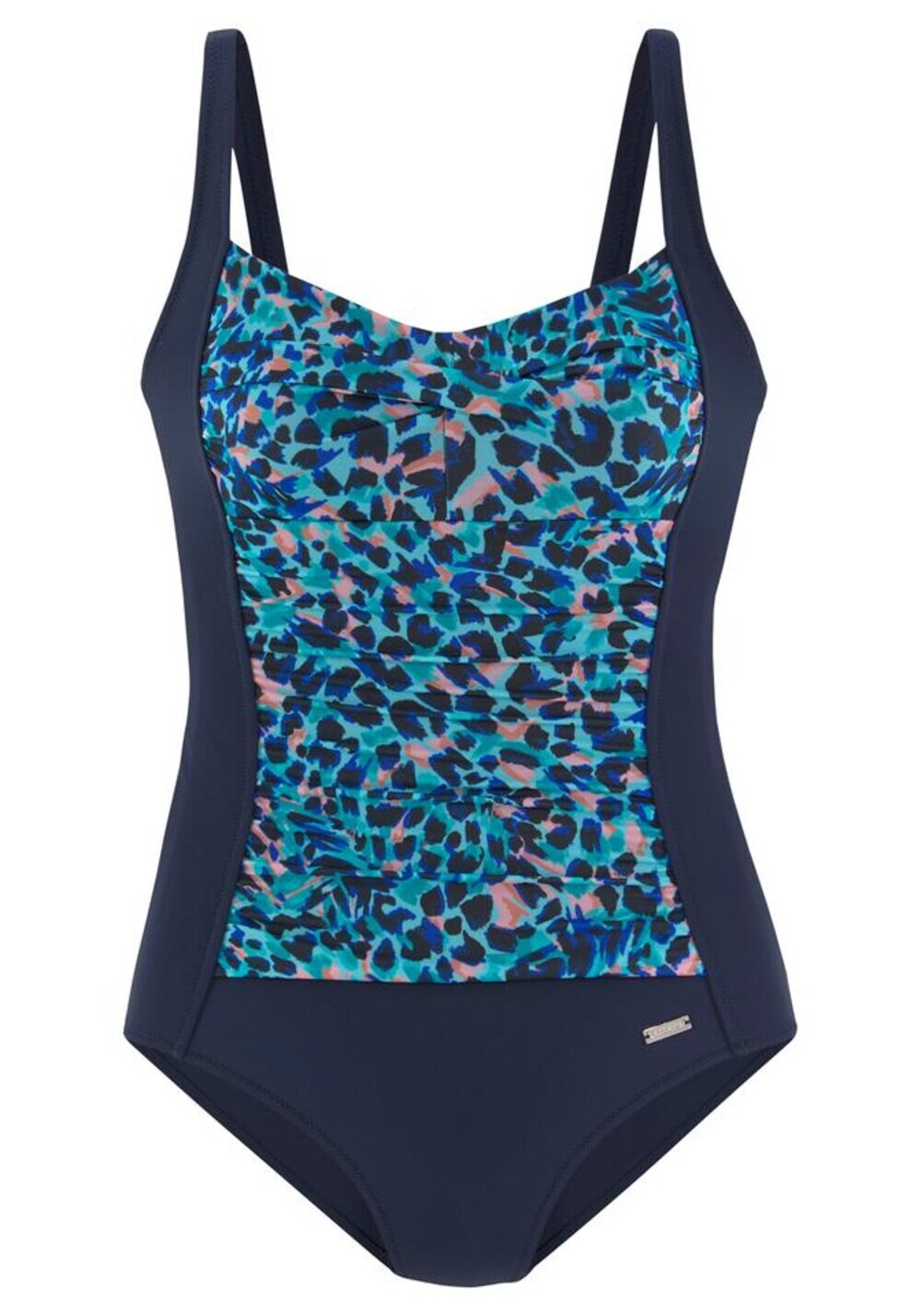 Купальник-футболка с бюстгальтером Lascana, синий
Купальник-футболка с бюстгальтером Lascana, синий