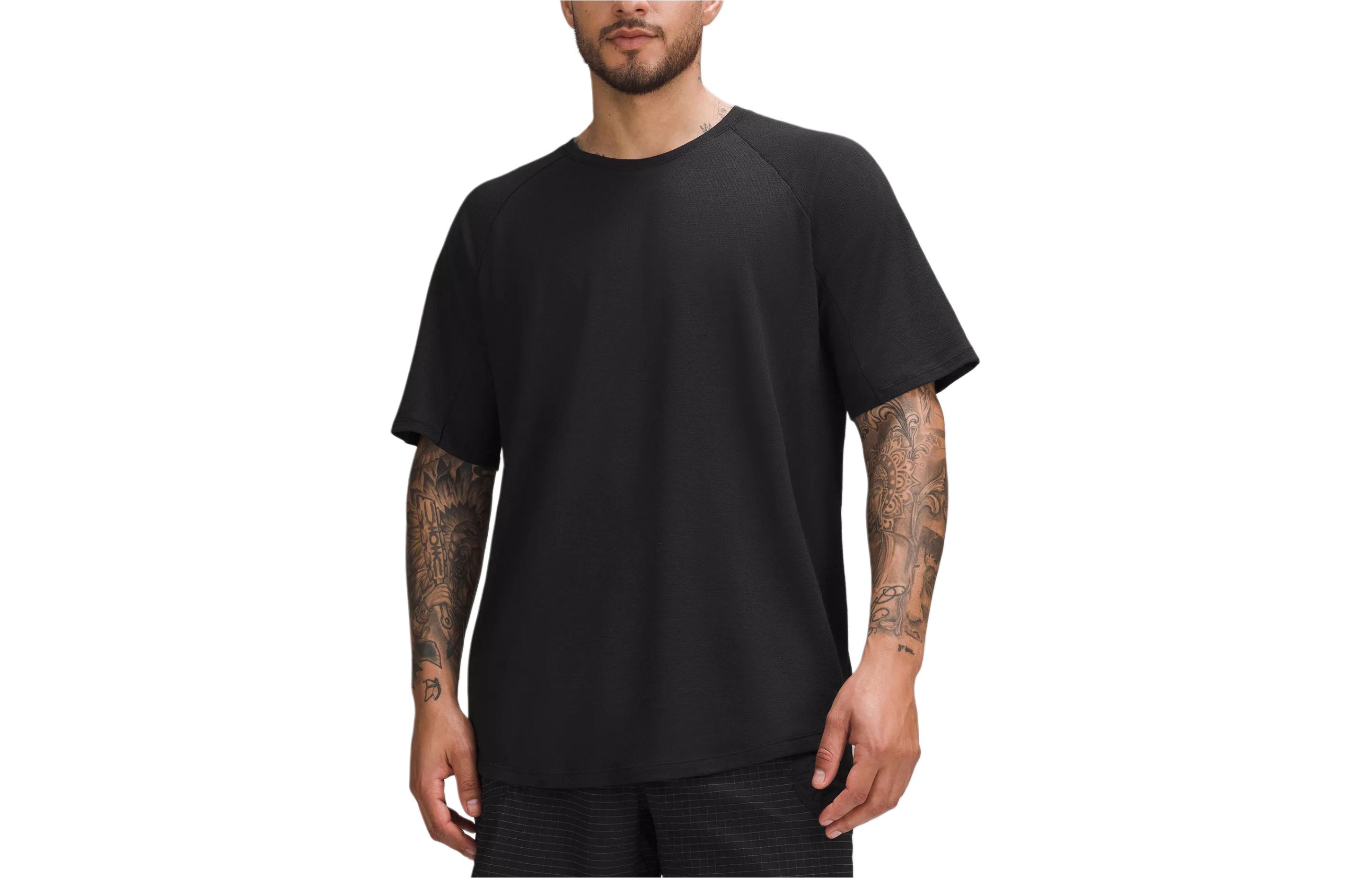 Футболка из шерстяной смески Men's Lululemon, черный
Футболка из шерстяной смески Men's Lululemon, черный