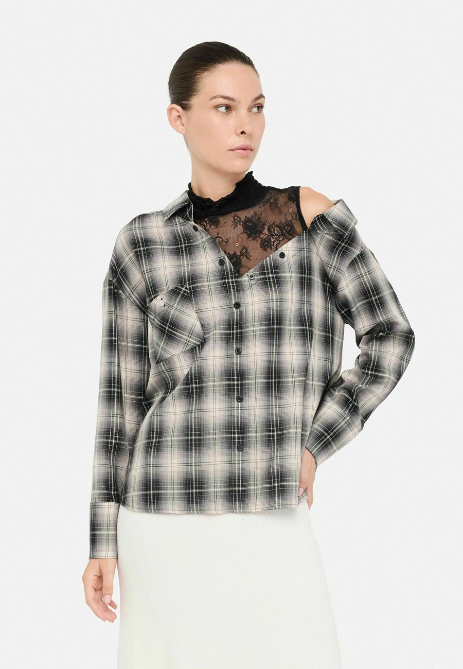 Блуза LIU JO CHECKED WITH LACE, Black
Блуза LIU JO CHECKED WITH LACE, Black