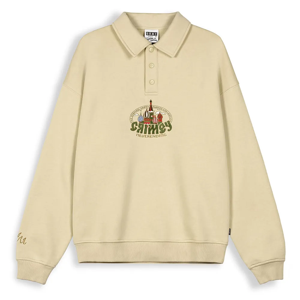 Поло Grimey The Lower Depths, бежевый
Поло Grimey The Lower Depths, бежевый