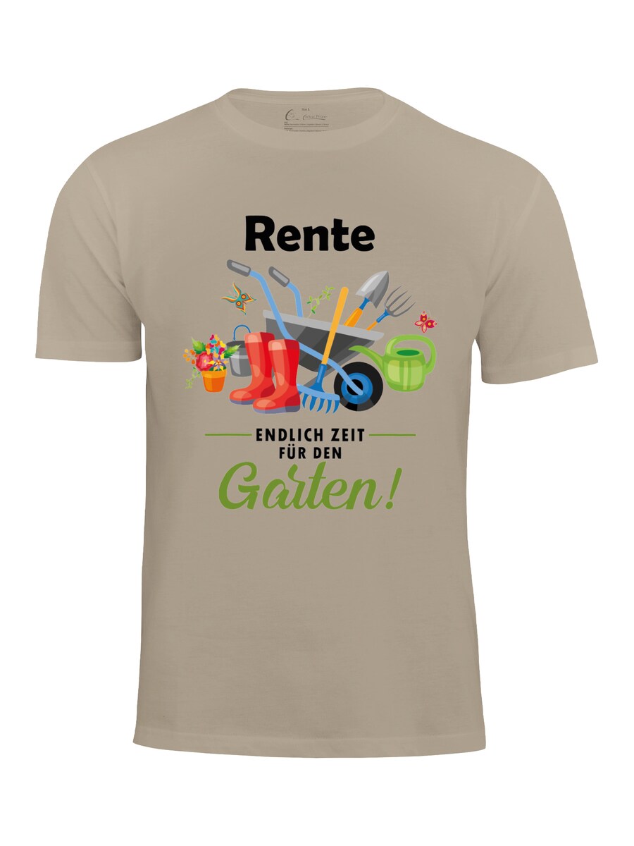 Рубашка Cotton Prime Rente - Endlich Zeit Für Den Garten, бежевый
Рубашка Cotton Prime Rente - Endlich Zeit Für Den Garten, бежевый