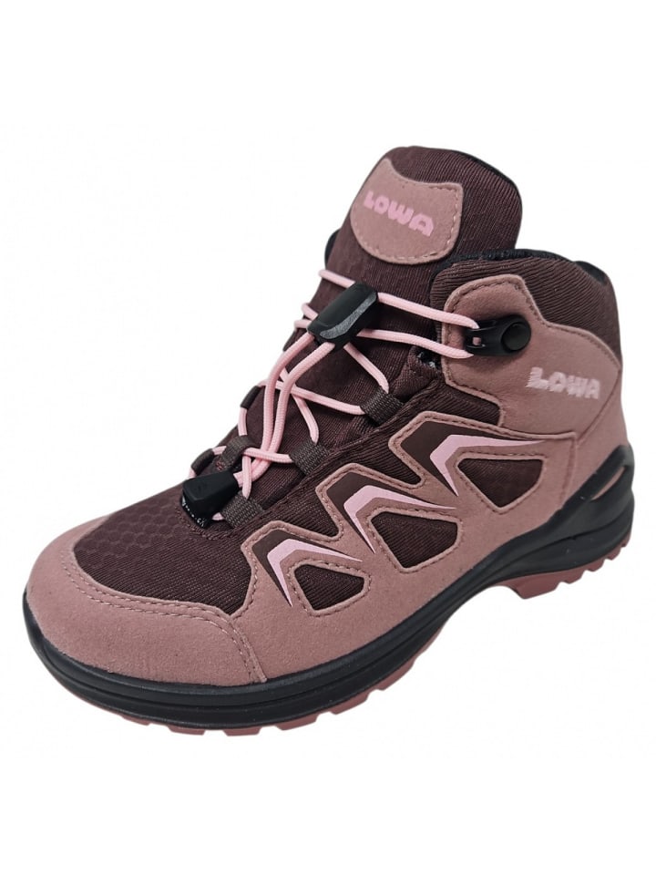 LOWA Походные ботинки Innox EVO GTX QCJr. розового цвета
LOWA Походные ботинки Innox EVO GTX QCJr. розового цвета