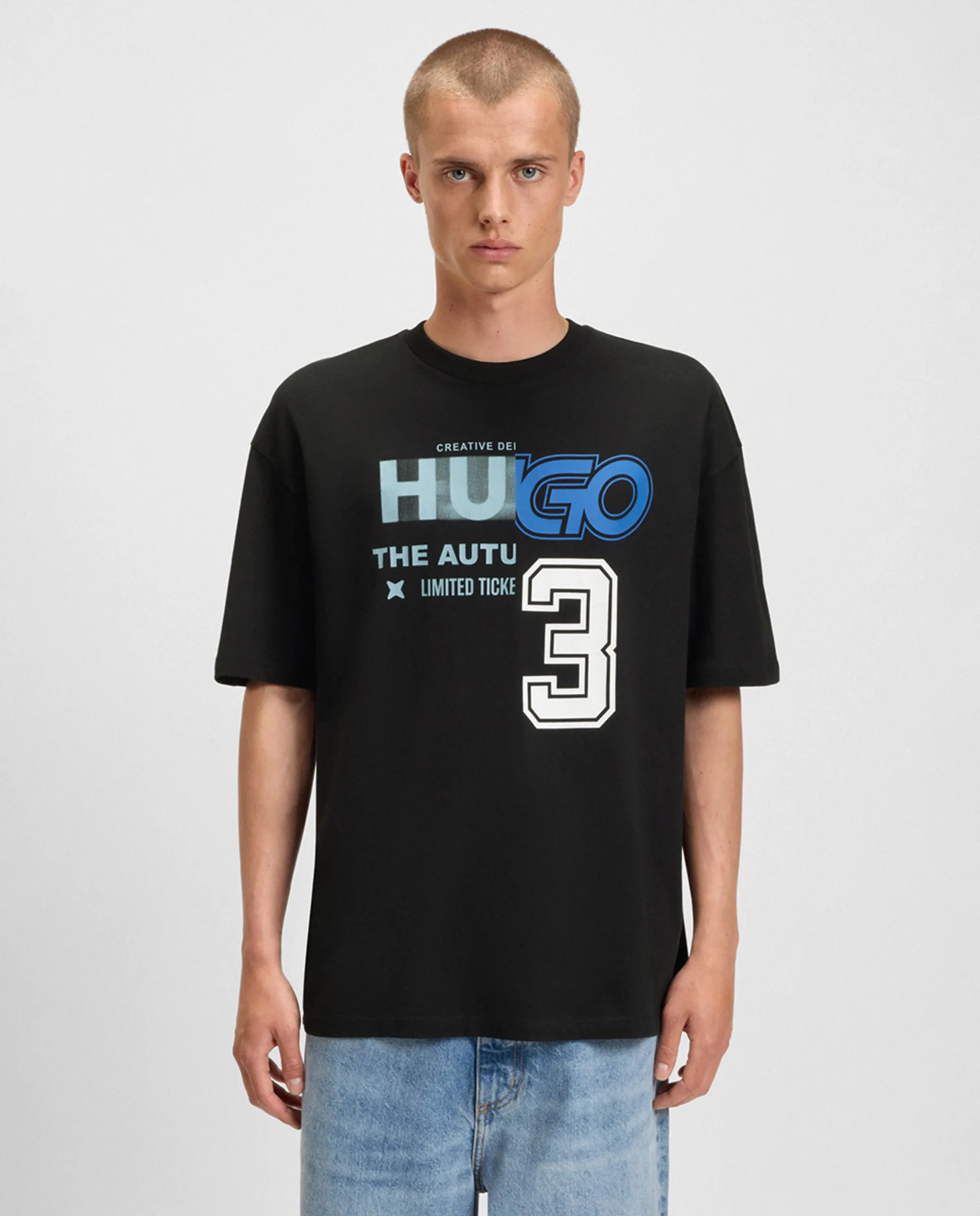 Мужская футболка с коротким рукавом Hugo, черный
Мужская футболка с коротким рукавом Hugo, черный