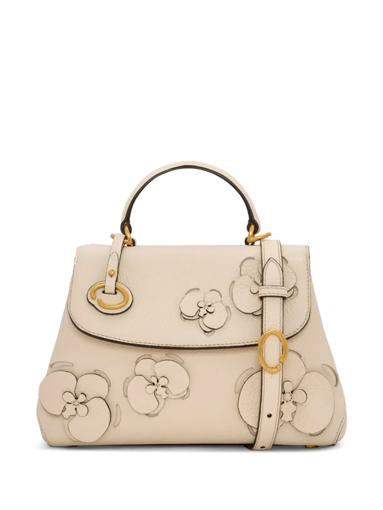 Oscar de la Renta сумка-тоут размера мини с резным цветочным декором, нейтральный
Oscar de la Renta сумка-тоут размера мини с резным цветочным декором, нейтральный