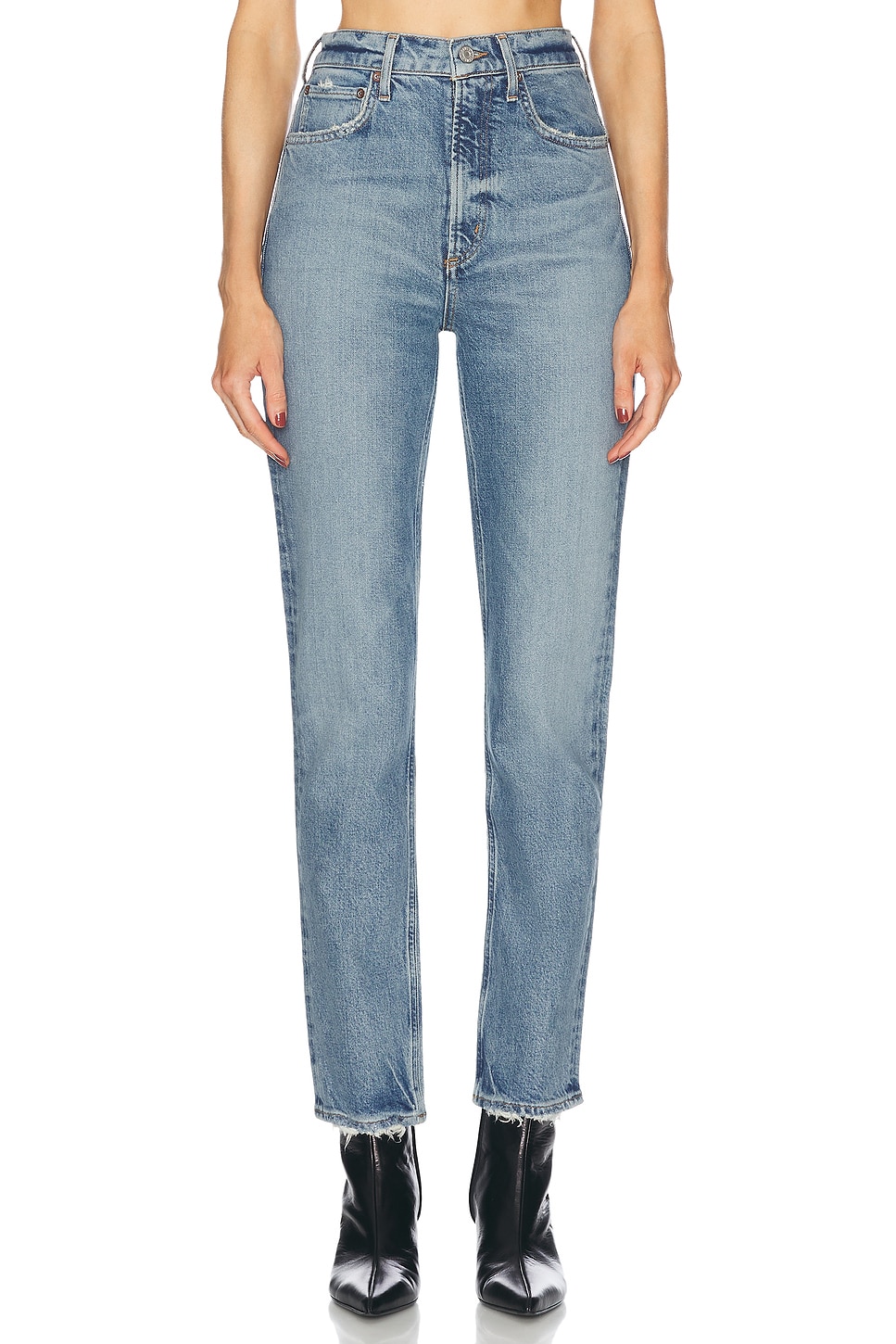 Джинсы High Rise Stovepipe Agolde, Melody
Джинсы High Rise Stovepipe Agolde, Melody