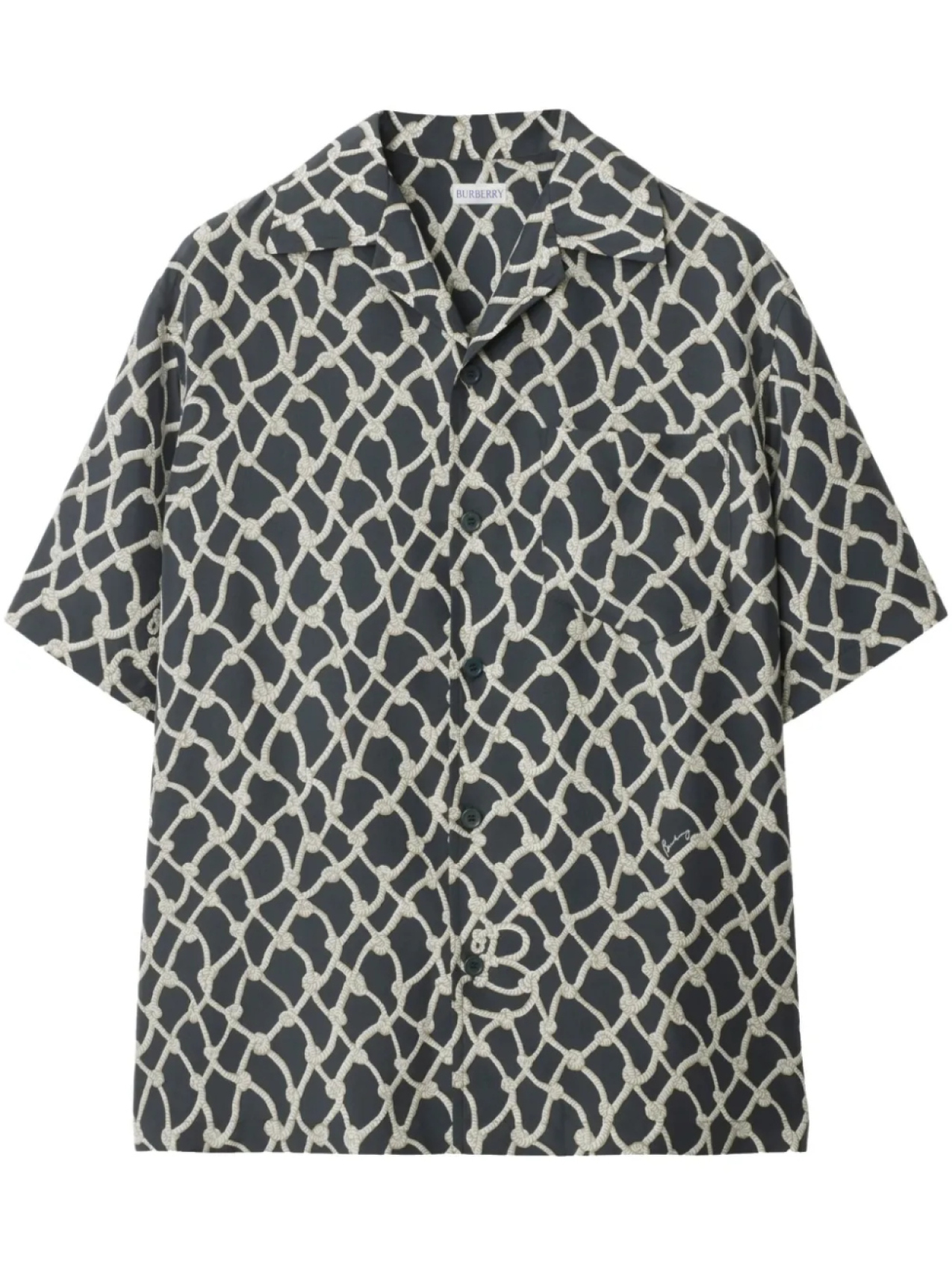 Шелковая рубашка Burberry, зеленый
Шелковая рубашка Burberry, зеленый