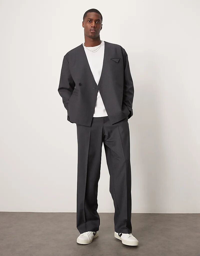 Широкие брюки ASOS DESIGN темно-серого цвета
Широкие брюки ASOS DESIGN темно-серого цвета